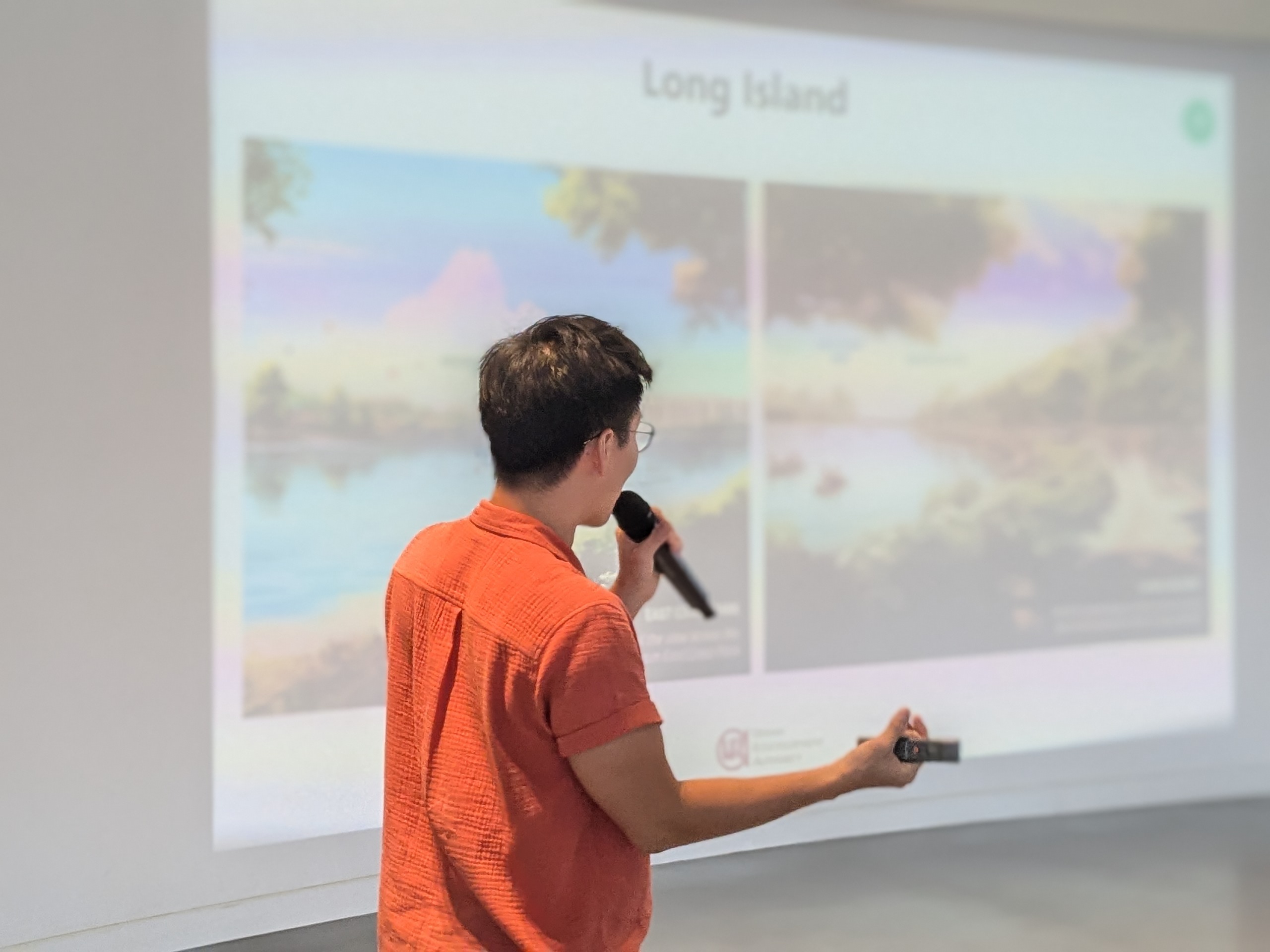 Learning from experts about ongoing physical developments.